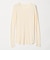 ＜Steven Alan＞コットン シルク リブ クルーネック カットソー