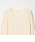 ＜Steven Alan＞コットン シルク リブ クルーネック カットソー