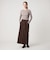 ＜Steven Alan＞コットン シルク リブ クルーネック カットソー