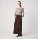 ＜Steven Alan＞コットン シルク リブ クルーネック カットソー