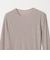 ＜Steven Alan＞コットン シルク リブ クルーネック カットソー