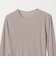 ＜Steven Alan＞コットン シルク リブ クルーネック カットソー