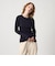 ＜Steven Alan＞コットン シルク リブ クルーネック カットソー