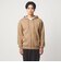 ウールミックス ジップ パーカー フーディ