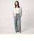 メッシュジャガード 5分袖ニット 2WAY ‐ウォッシャブル‐＜A DAY IN THE LIFE＞