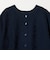 メッシュジャガード 5分袖ニット 2WAY ‐ウォッシャブル‐＜A DAY IN THE LIFE＞