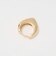 デフォルメ フープ ピアス