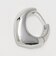 デフォルメ フープ ピアス