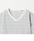 Vネック フレンチスリーブTシャツ ＜A DAY IN THE LIFE＞