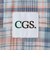＜CGS.＞パッチワーク マドラスチェック ボタンダウン シャツ