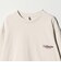 ＜CGS.＞オーガニック コットン ロングスリーブ ロゴ Tシャツ