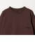 ＜CGS.＞オーガニック コットン ロングスリーブ ロゴ Tシャツ