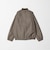 【WARDROBE SMART】スエードライク リブ ブルゾン