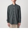 ＜Steven Alan＞ 60 コンパクトヤーン ストライプ レギュラーカラー シャツ NARROW