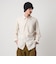 ＜Steven Alan＞ 60 コンパクトヤーン ストライプ レギュラーカラー シャツ NARROW