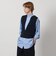 ＜LOEFF＞スリットネック ベスト
