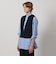 ＜LOEFF＞スリットネック ベスト