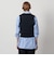 ＜LOEFF＞スリットネック ベスト