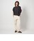 ＜6(ROKU)＞ARPHABET Tシャツ -U-