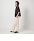 ＜6(ROKU)＞ARPHABET Tシャツ -U-