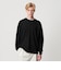 コットン カシミヤ ブレンド ロングスリーブ Tシャツ