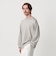 コットン カシミヤ ブレンド ロングスリーブ Tシャツ