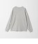 コットン カシミヤ ブレンド ロングスリーブ Tシャツ