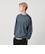 コットン カシミヤ ブレンド ロングスリーブ Tシャツ