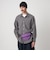 ＜Steven Alan＞ スモーキー チェック リバースシーム シャツ LOOSE