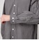 ＜Steven Alan＞ スモーキー チェック リバースシーム シャツ LOOSE