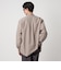 ＜Steven Alan＞ スモーキー チェック リバースシーム シャツ LOOSE