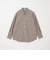 ＜Steven Alan＞ スモーキー チェック リバースシーム シャツ LOOSE
