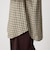 ＜Steven Alan＞ ガーゼ マドラスチェック レギュラーカラー シャツ LOOSE