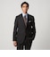山栄 バーズアイ シングル3ボタン スーツ REGULAR MODEL‐ストレッチ（ヨコ）‐