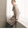 【Wardrobe DAILY MINIMAL】コクーンニットワンピース ウォッシャブル