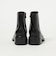 レザー ショートブーツ