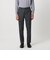 デニムライク ノープリーツ パンツ UA COZY ‐ウォッシャブル ヨコストレッチ‐