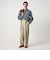 ＜Steven Alan＞ ポプリン グラフチェック レギュラーカラー シャツ LOOSE