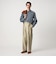 ＜Steven Alan＞ ポプリン グラフチェック レギュラーカラー シャツ LOOSE