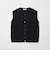 ＜Steven Alan＞コットン カシミヤ ラッフル ニットベスト