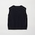 ＜Steven Alan＞コットン カシミヤ ラッフル ニットベスト