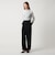 ＜Steven Alan＞ラメ ジャージー ポロカットソー