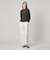 ＜Steven Alan＞ラメ ジャージー ポロカットソー