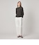 ＜Steven Alan＞ラメ ジャージー ポロカットソー