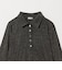＜Steven Alan＞ラメ ジャージー ポロカットソー