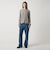 ＜Steven Alan＞ラメ ジャージー ポロカットソー
