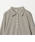 ＜Steven Alan＞ラメ ジャージー ポロカットソー