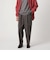 ＜Steven Alan＞ ドリル インツープリーツ ドレス トラウザーズ