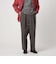 ＜Steven Alan＞ ドリル インツープリーツ ドレス トラウザーズ