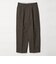 ＜Steven Alan＞ ドリル インツープリーツ ドレス トラウザーズ